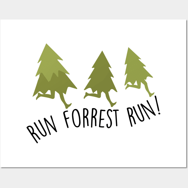 Run Forrest Run Wall Art by mariansar